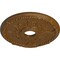 Ekena Millwork Antioch Ceiling Medallion (Fits Canopies up to 3 1/2"), 18"OD x 3 1/2"ID x 1 3/8"P, Smokey Topaz CM18SESTF - alternate 2